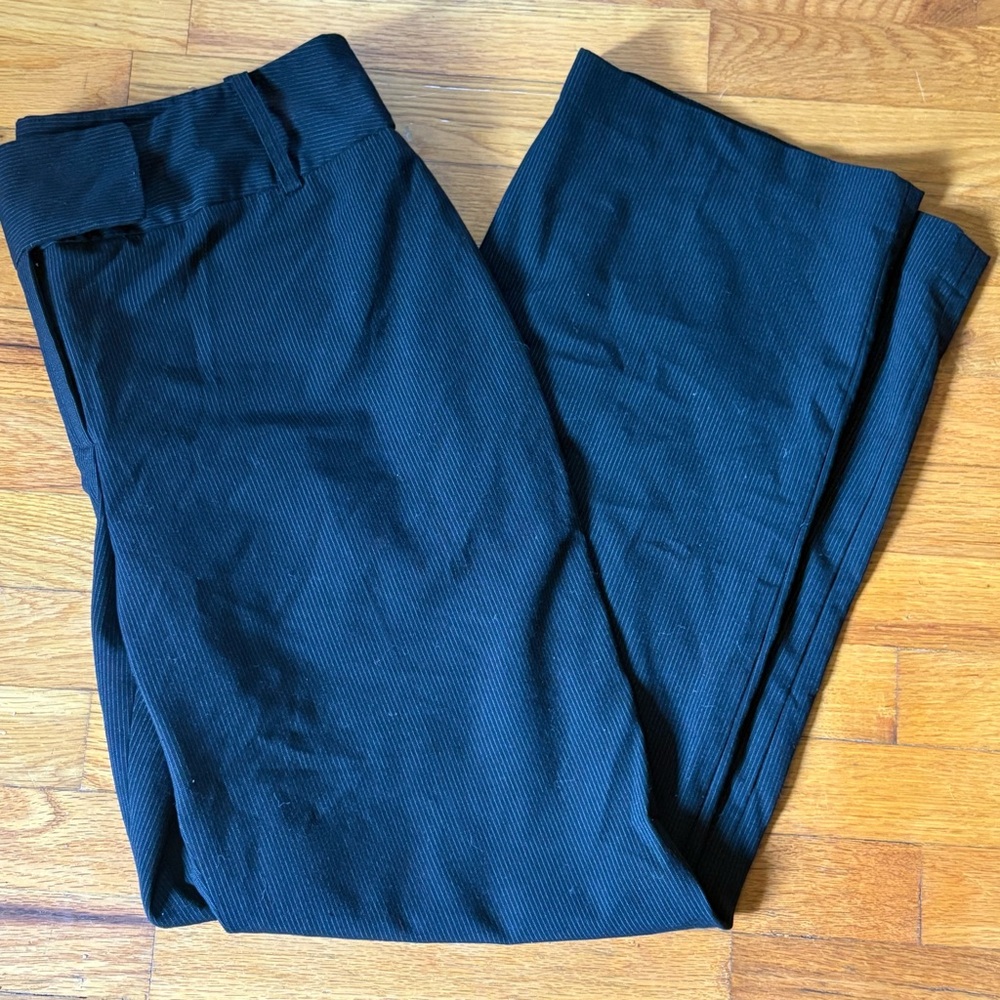 Woman’s dress pinstripe Black Pants size 16 rafella